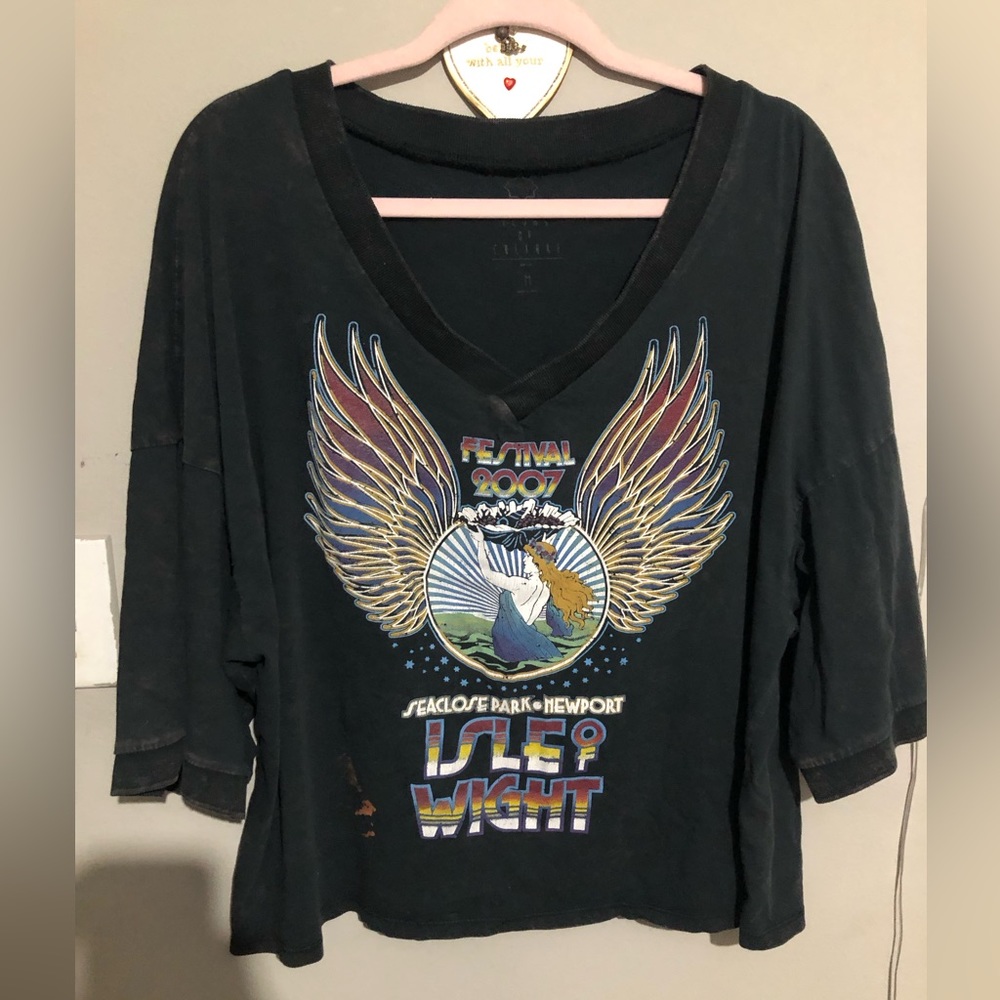 Isle of Wight Y2K oversized tee 2007